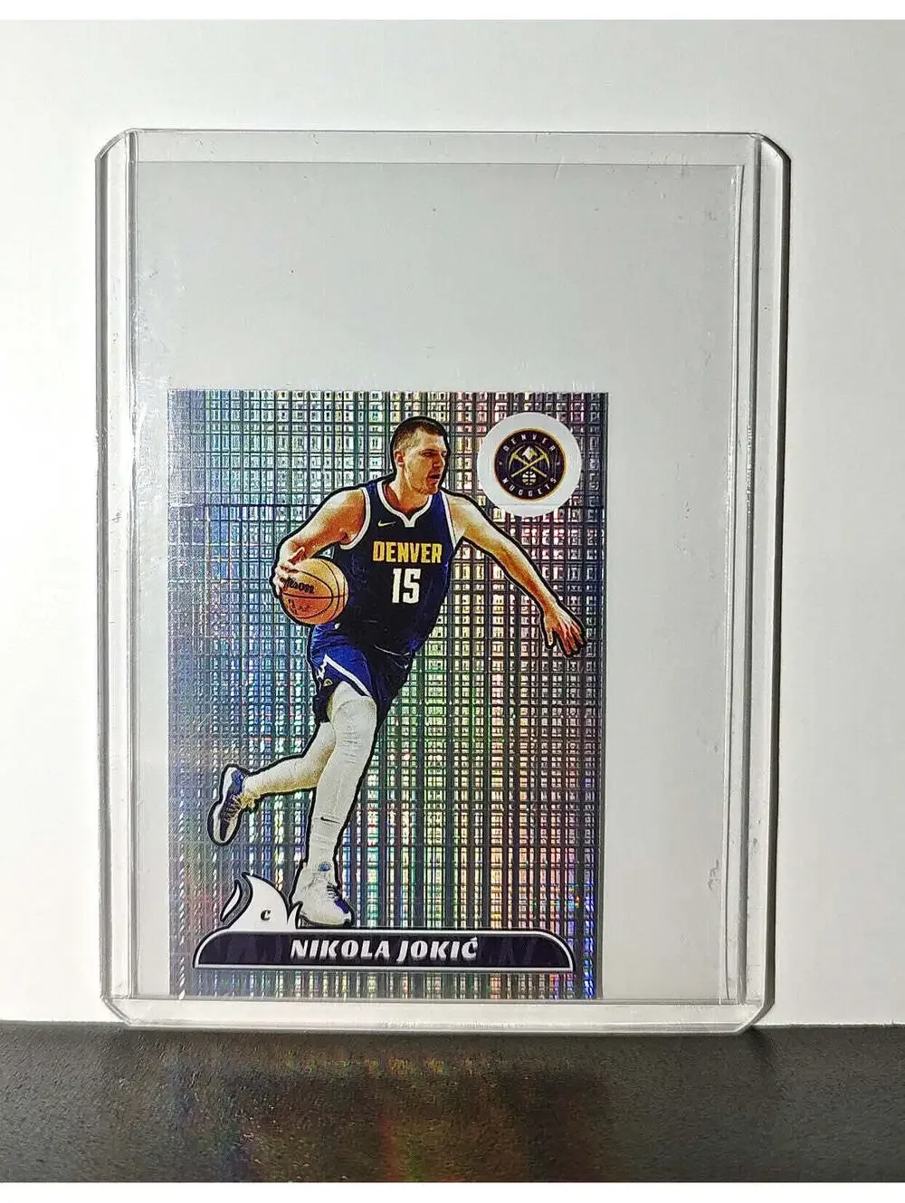 Nikola Jokić 2024-25 Panini NBA #319 Foil Sticker Card Denver Nuggets